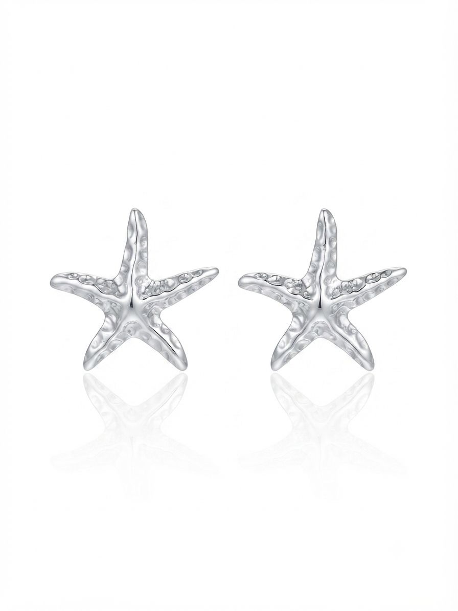 Orecchini starfish Silver