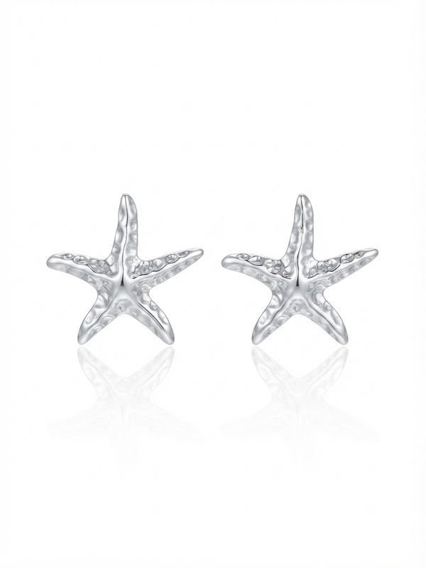 Orecchini starfish Silver