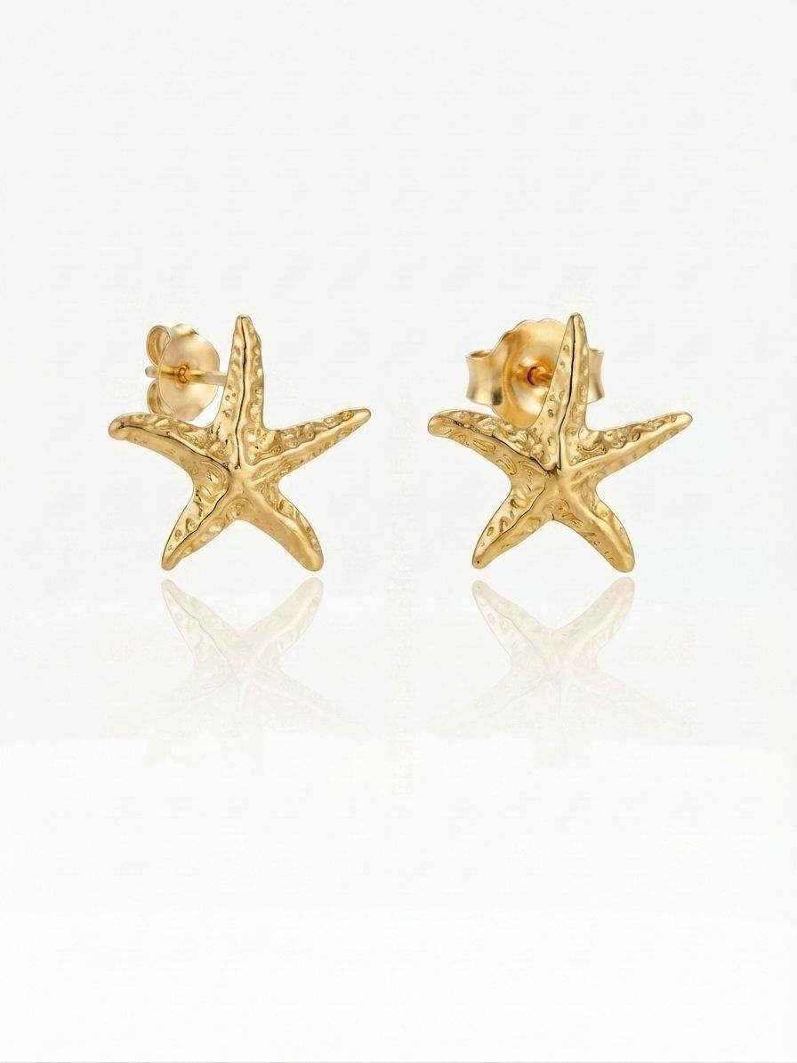 Orecchini starfish Gold
