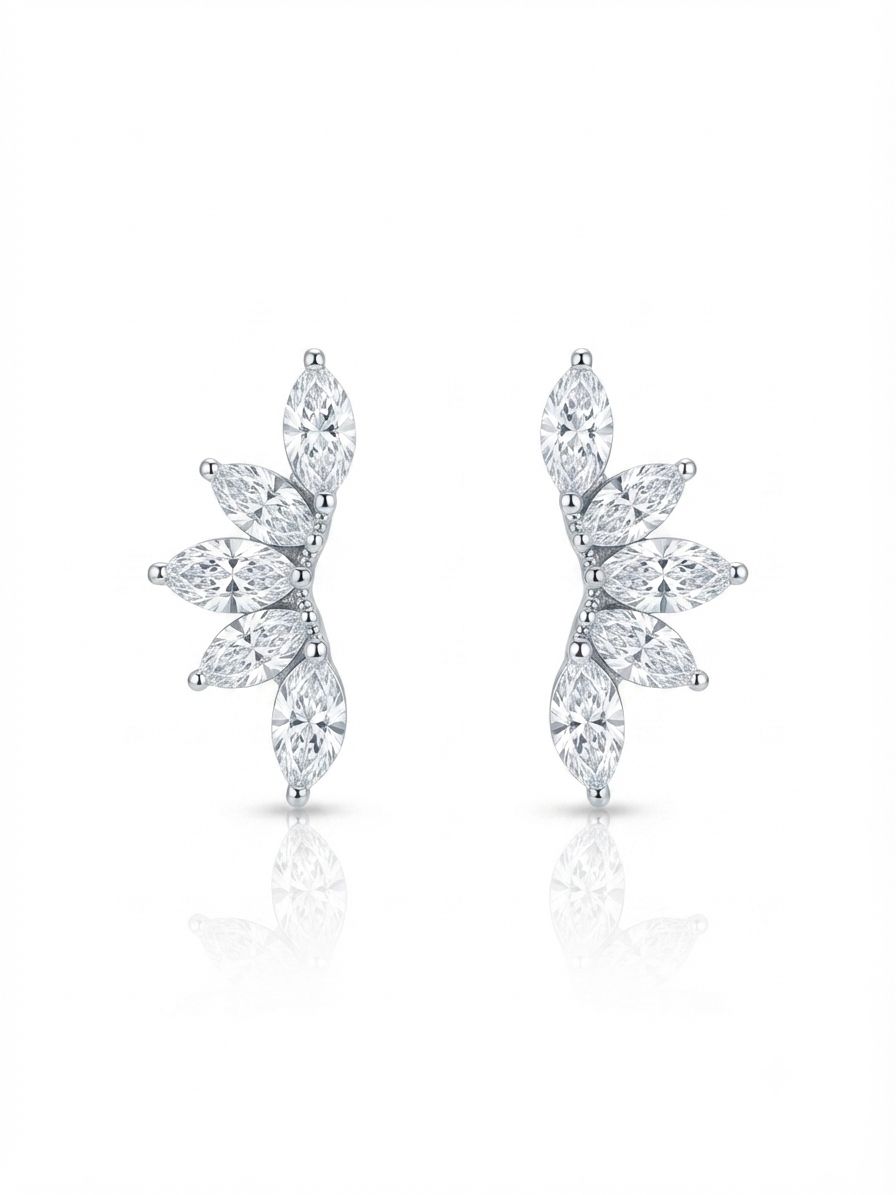 Orecchini corona Silver
