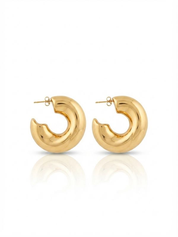Orecchini twist gold