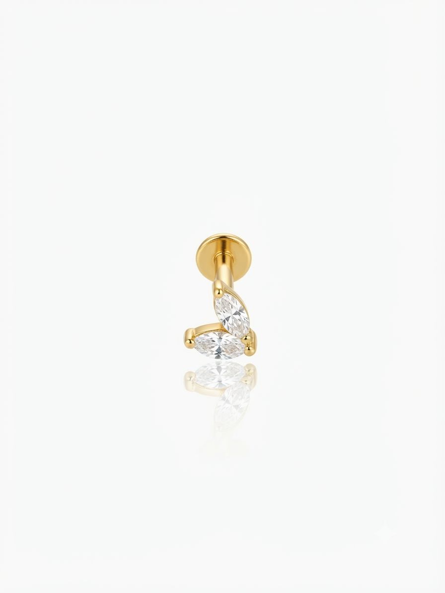 Piercing mini love Gold