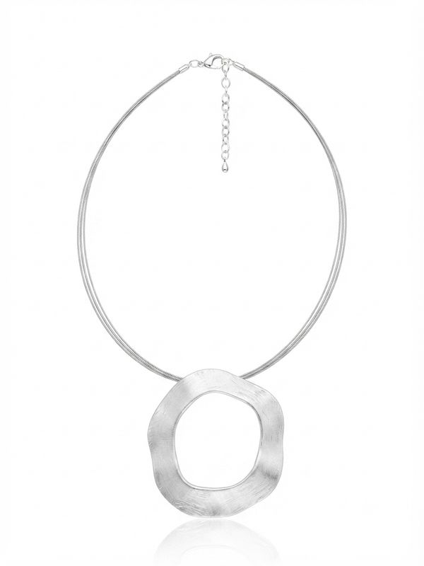 Collana halo silver