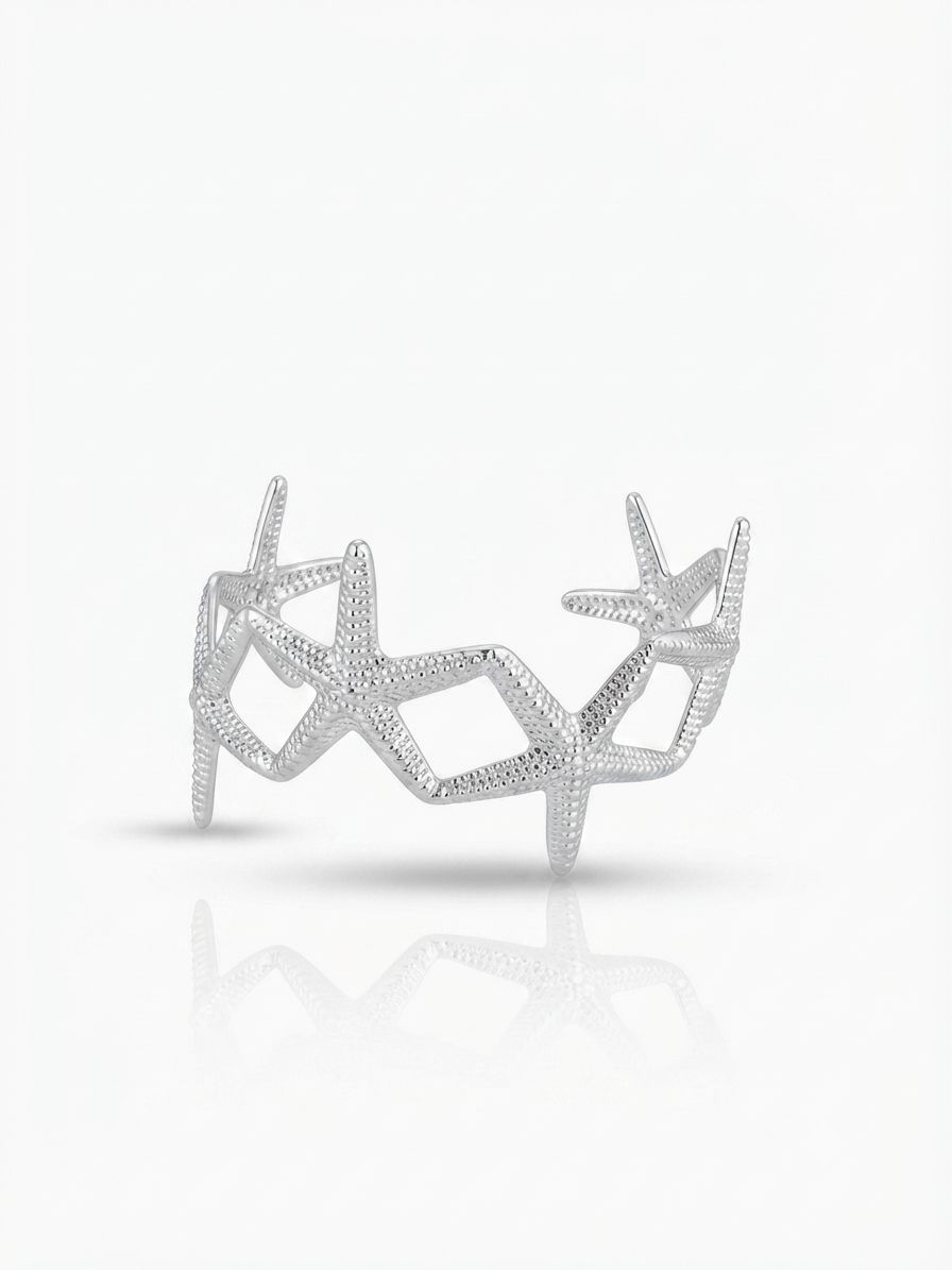 Bracciale stelle marine silver