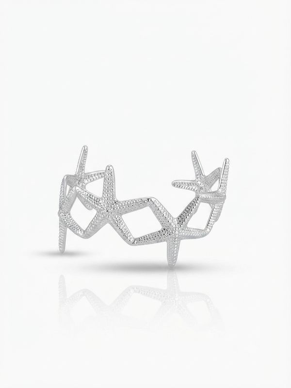 Bracciale stelle marine silver