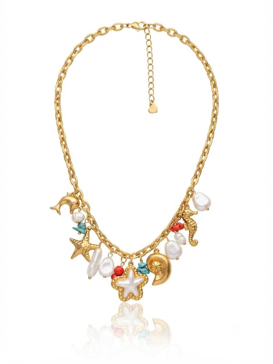Collana coral bay Gold