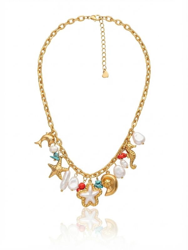 Collana coral bay Gold