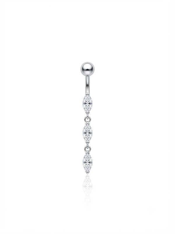Piercing cometa silver