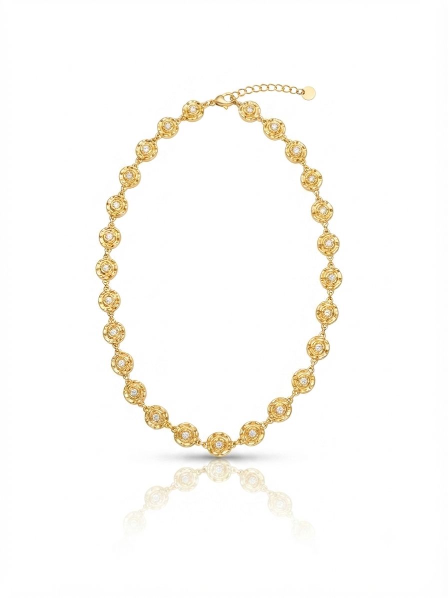 Collana roselline gold