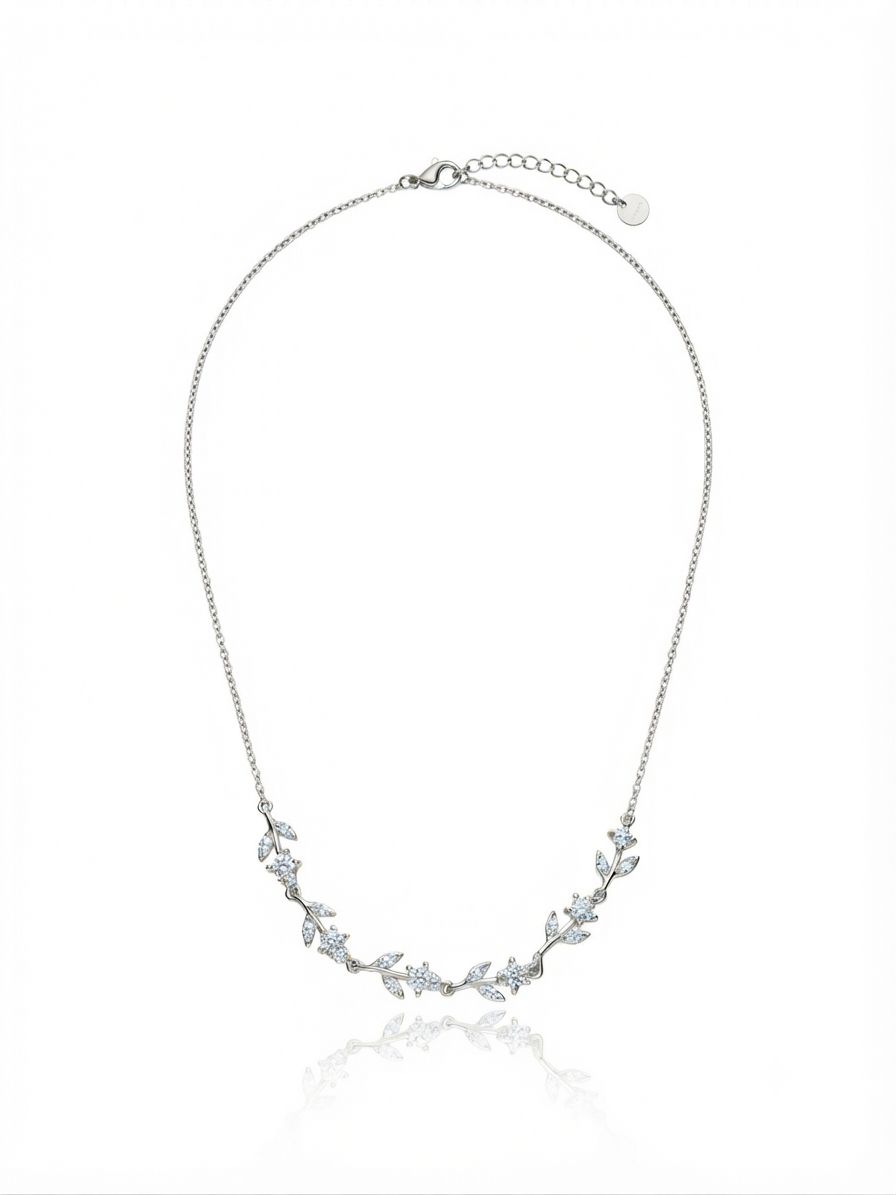 Girocollo garden silver