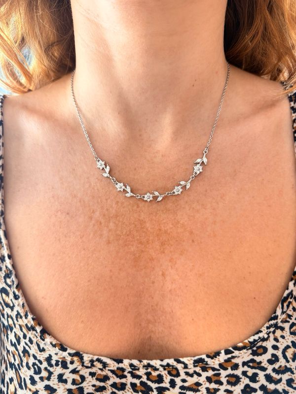 Girocollo garden silver
