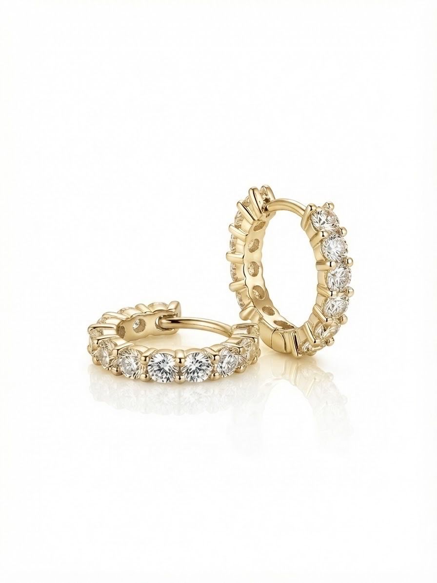 Hoops bubble Slim Gold