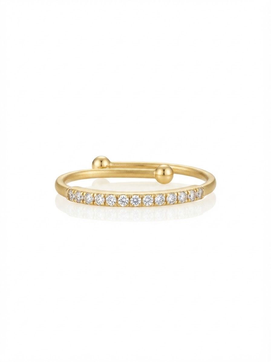 Fedina sottile light gold