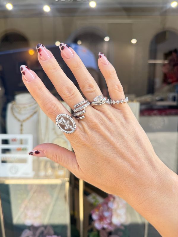 Anello ventaglio Silver