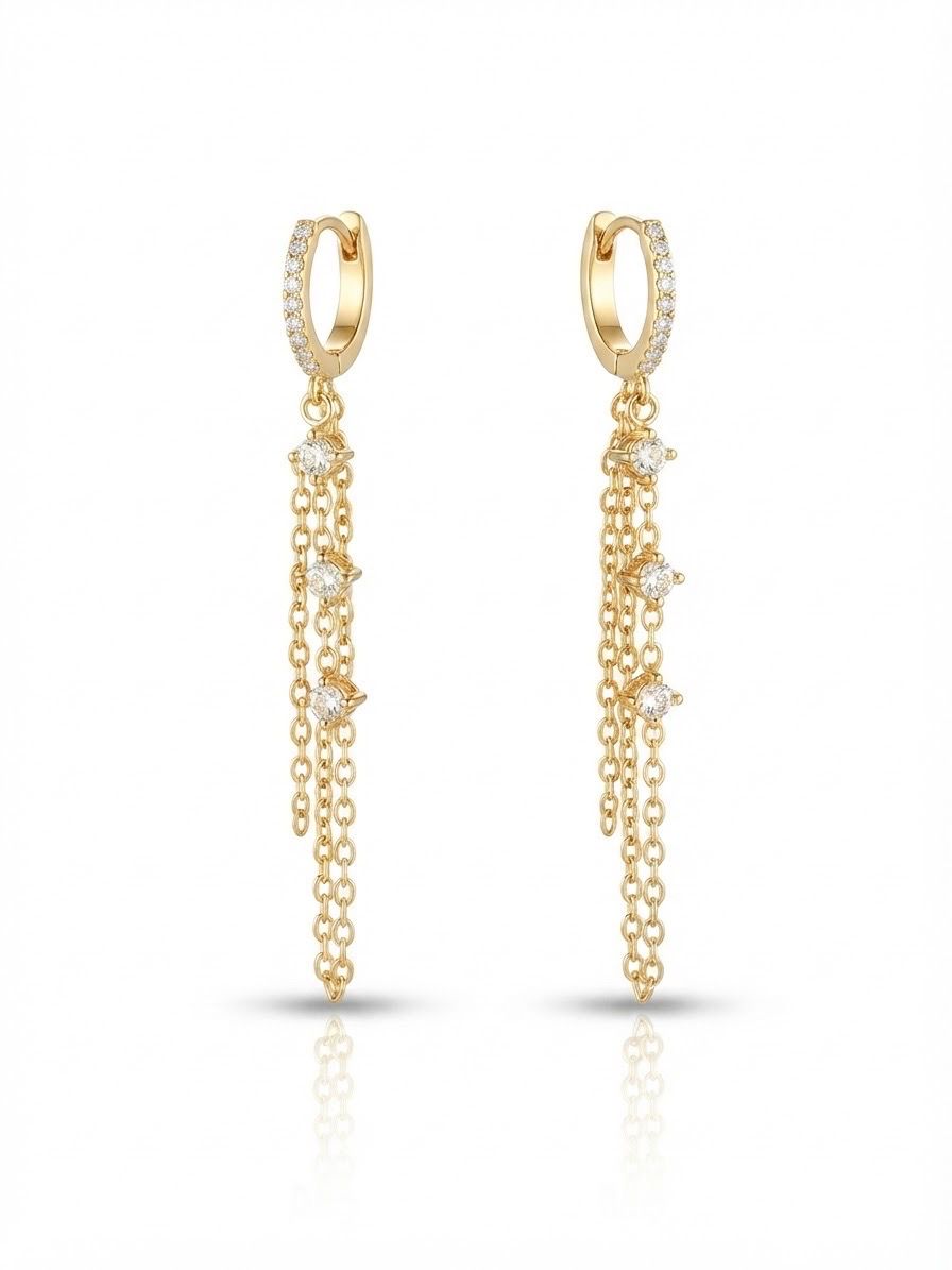 Hoops catenelle Gold