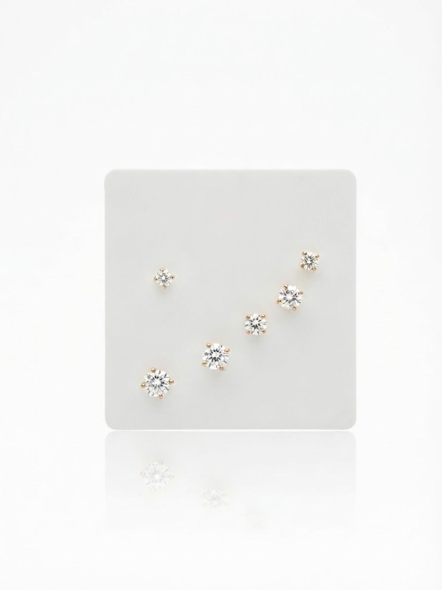 Orecchini punto luce S Gold