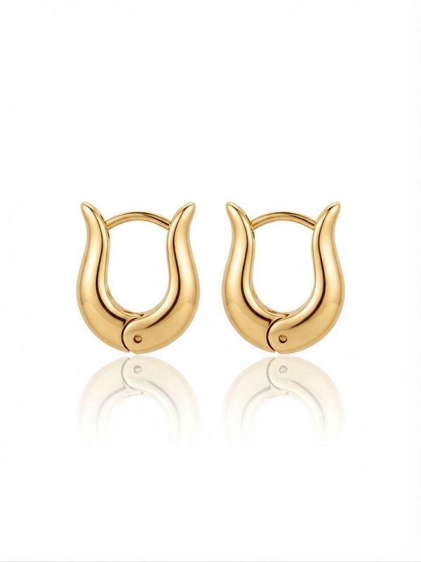 Orecchini anfora M Gold
