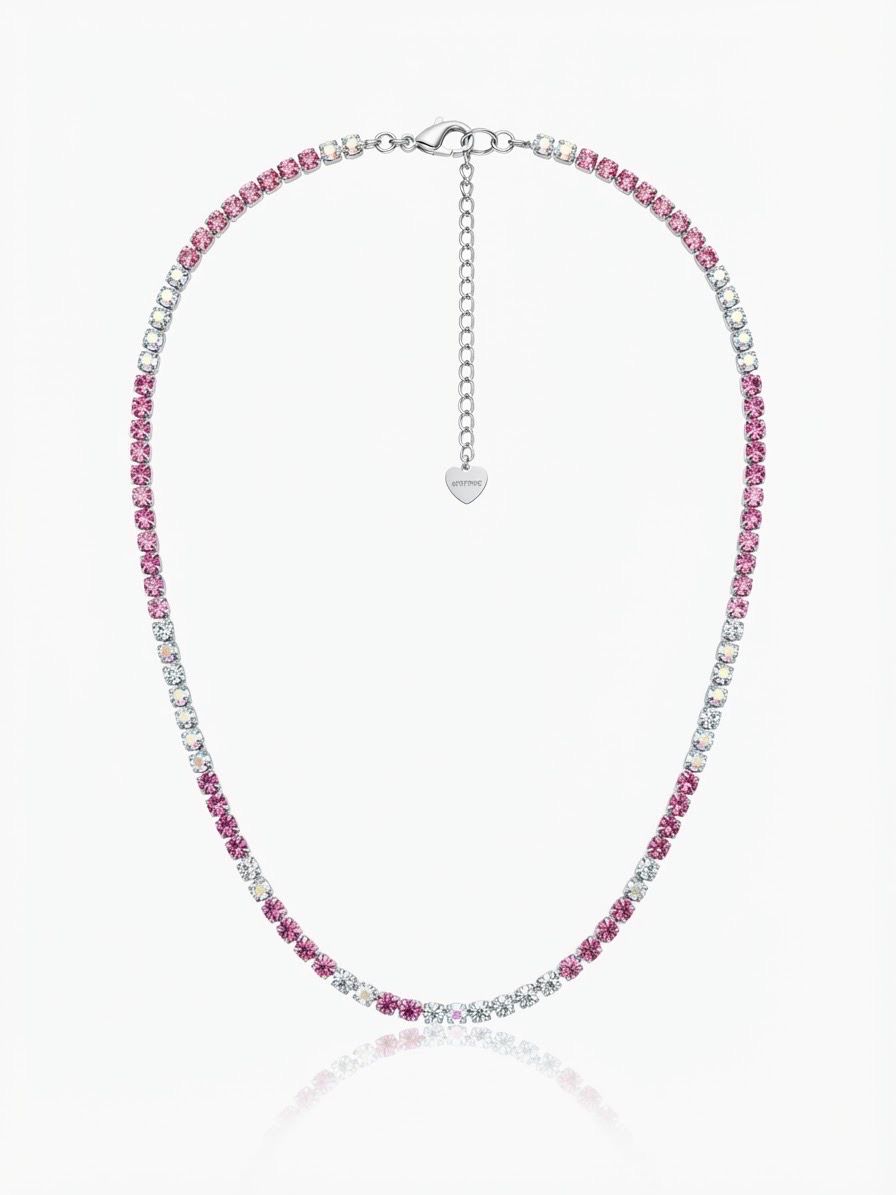 Tennis degradè rosa Silver