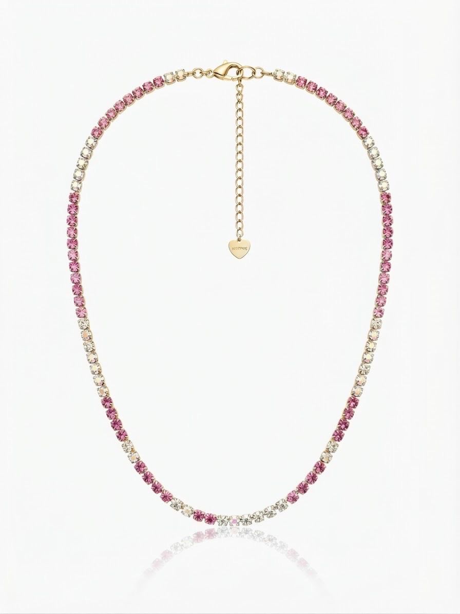 Tennis degradè rosa Gold