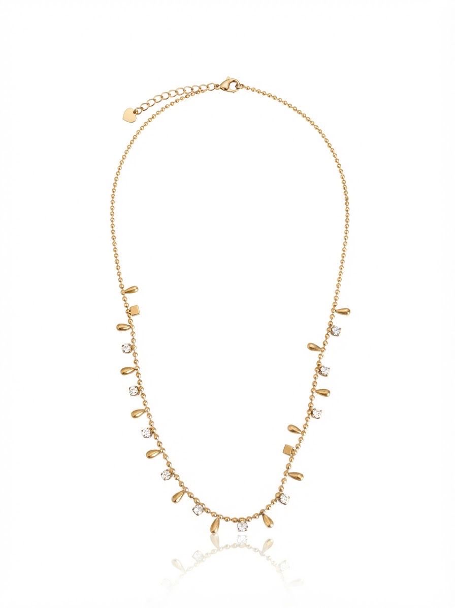 Girocollo light drop Gold