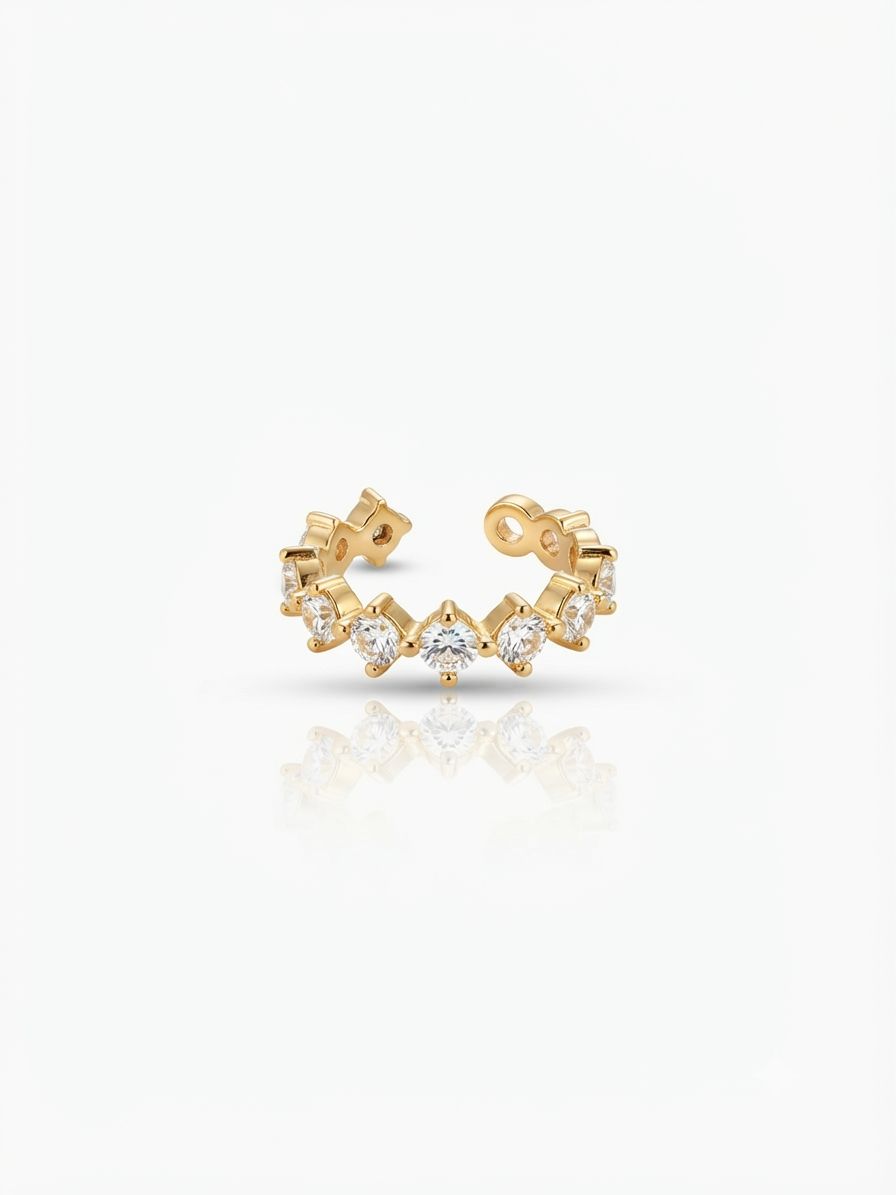 Anello da mignolo veretta gold