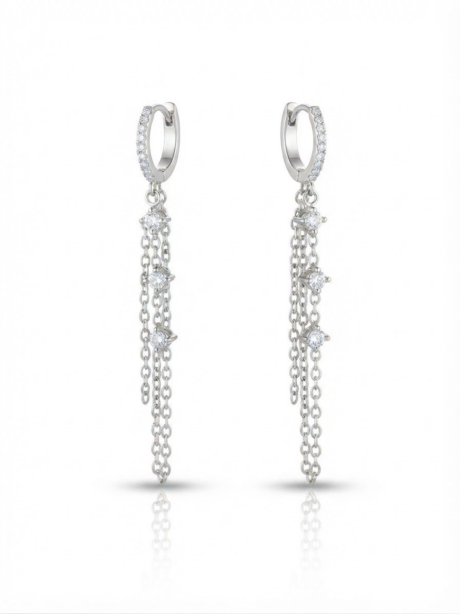 Hoops catenella silver