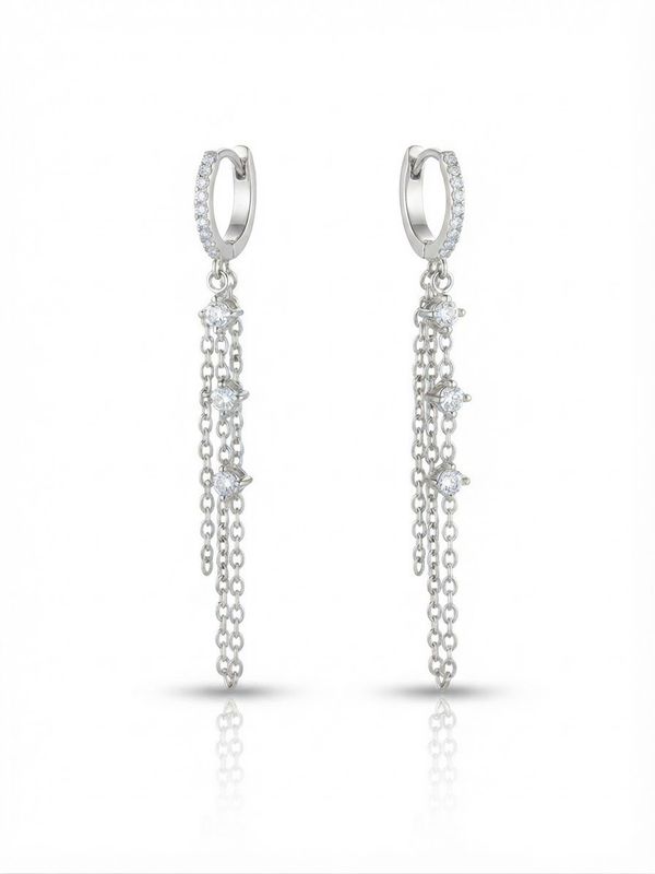 Hoops catenella silver