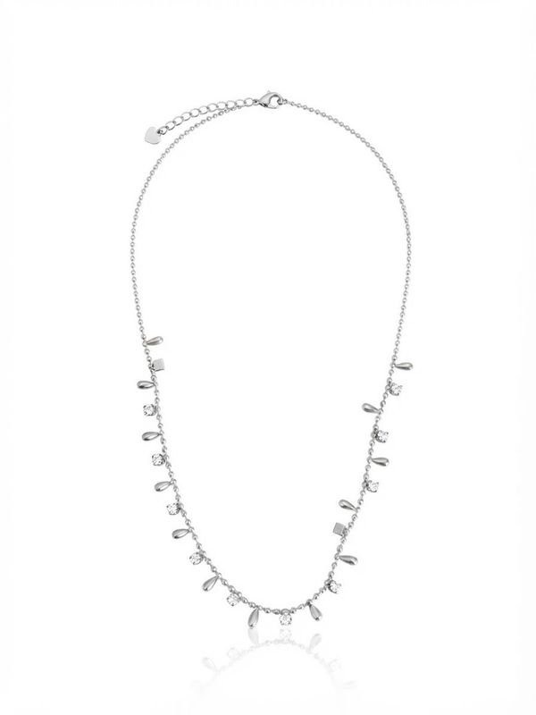 Girocollo light drop Silver