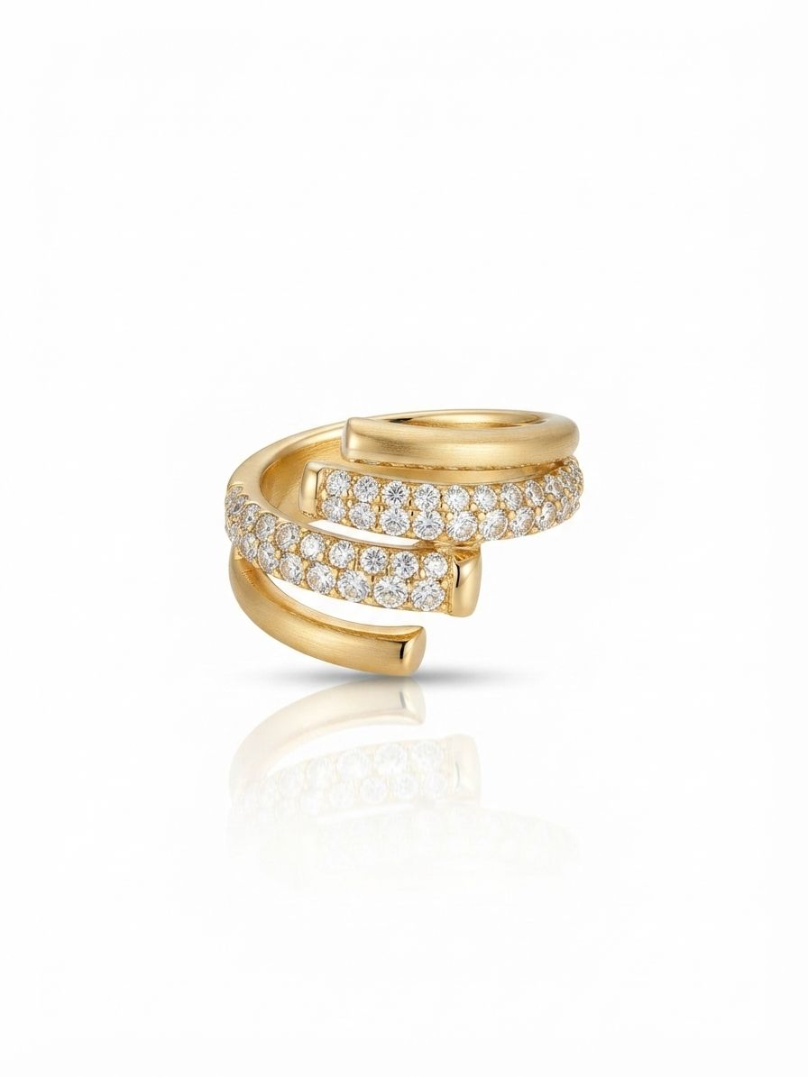 Anello ventaglio Gold