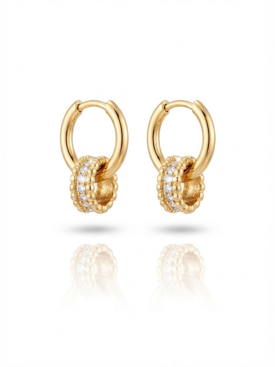 Orecchini rondella  Gold