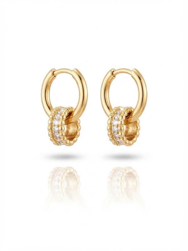 Orecchini rondella  Gold