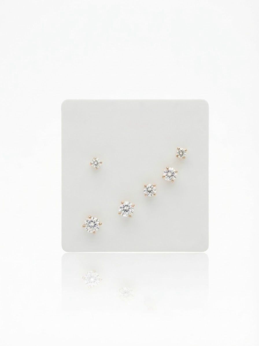 Orecchini punto luce L Gold