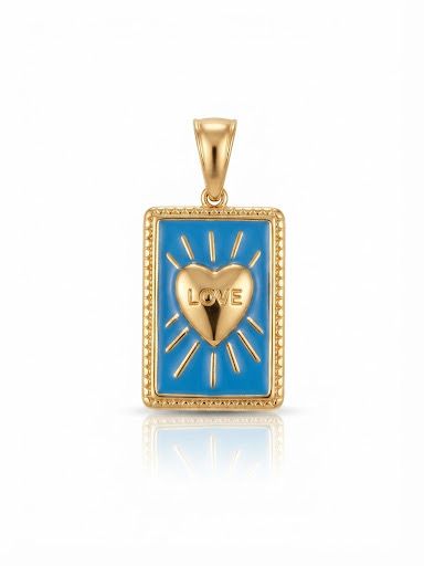 Charm cuore sacro celeste