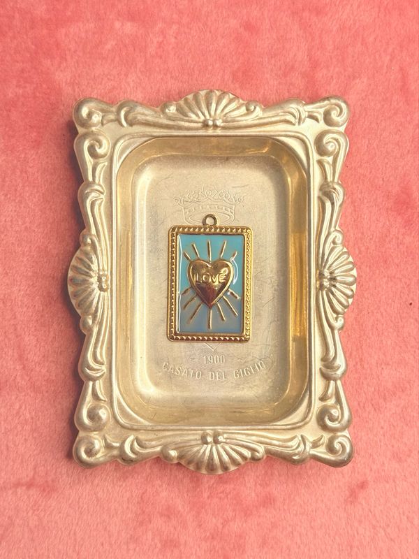 Charm cuore sacro celeste