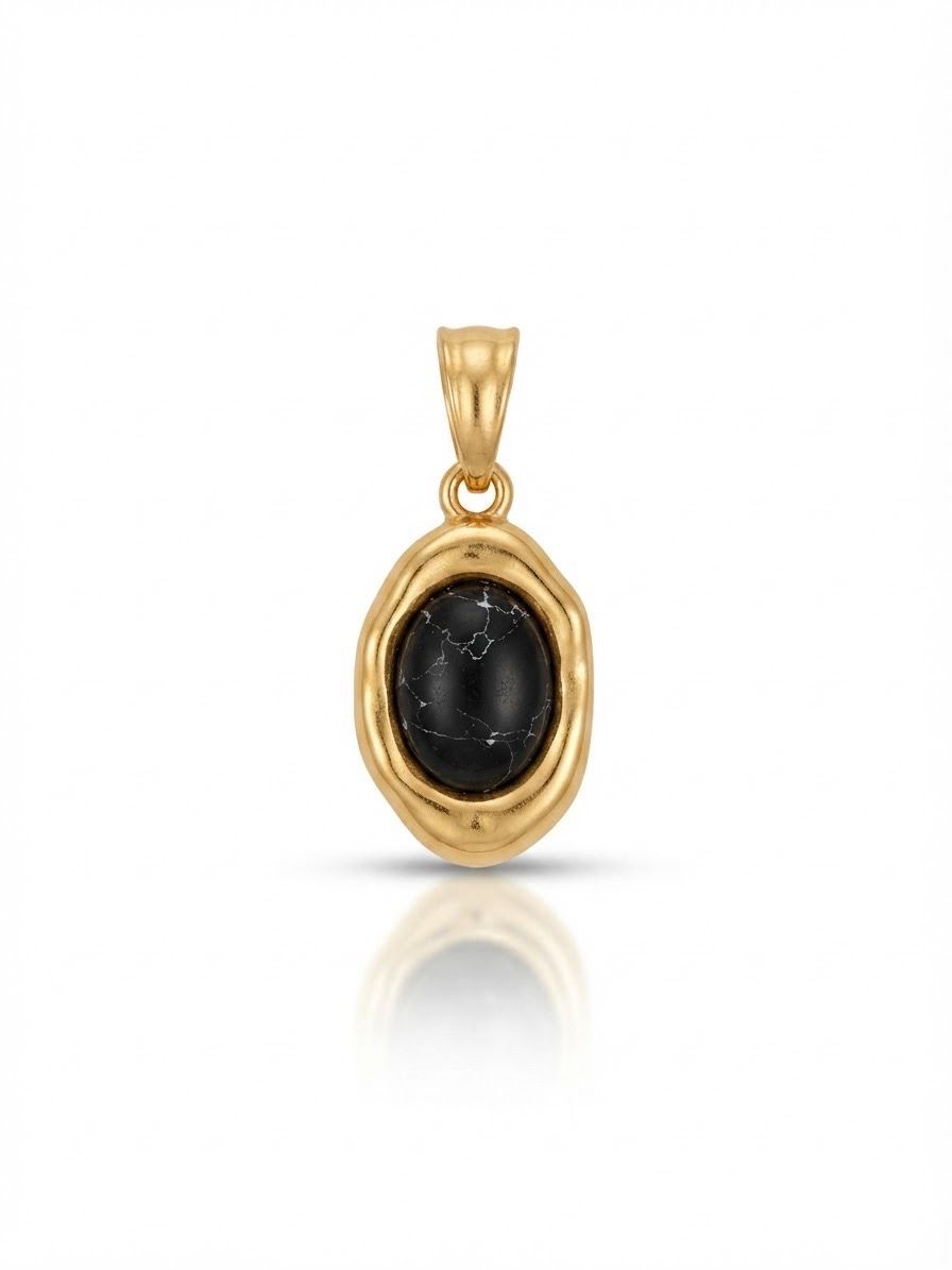 Charm retro nero