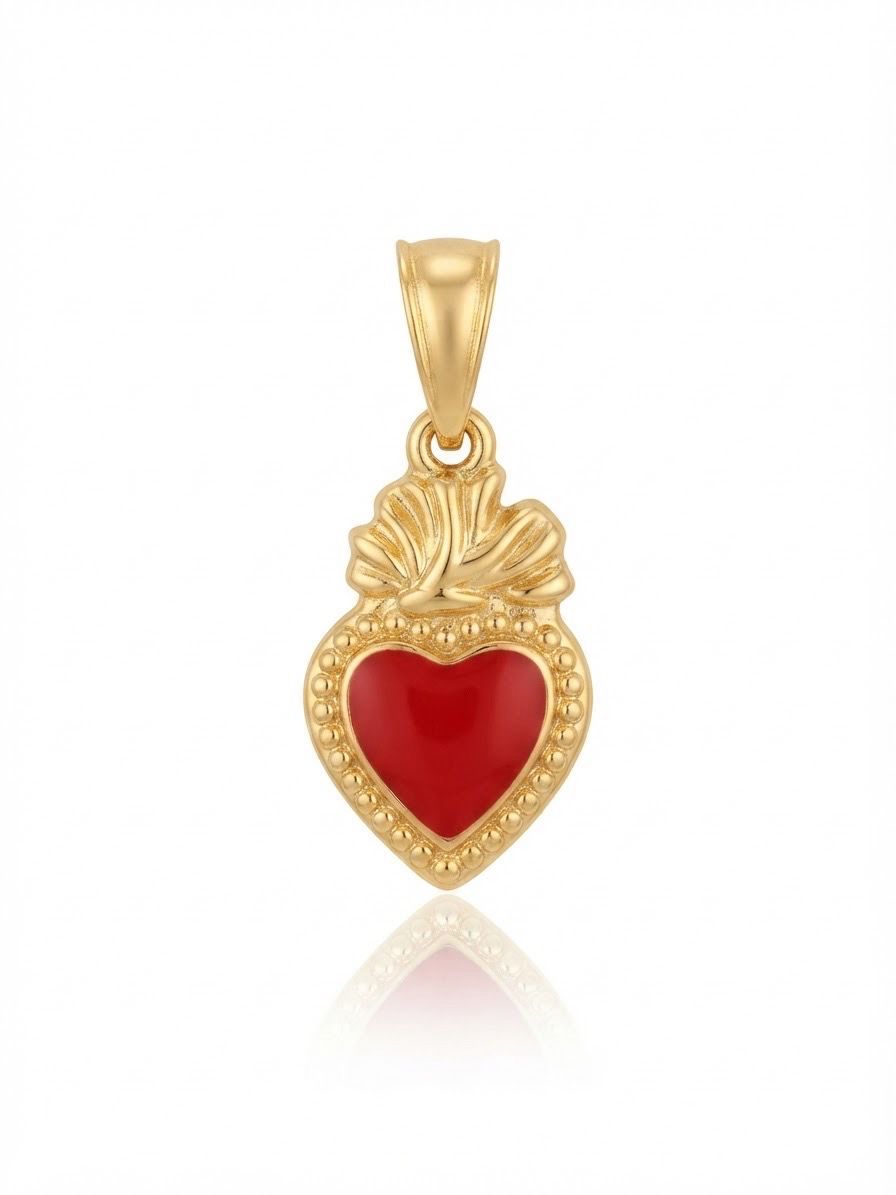 Charm cuore sacro