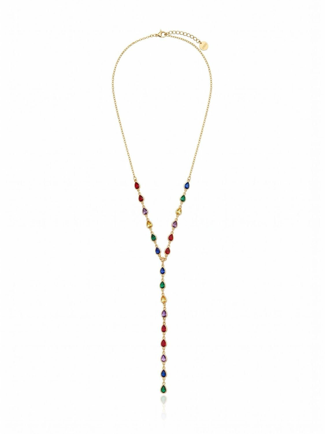Collana Y multicolor gold