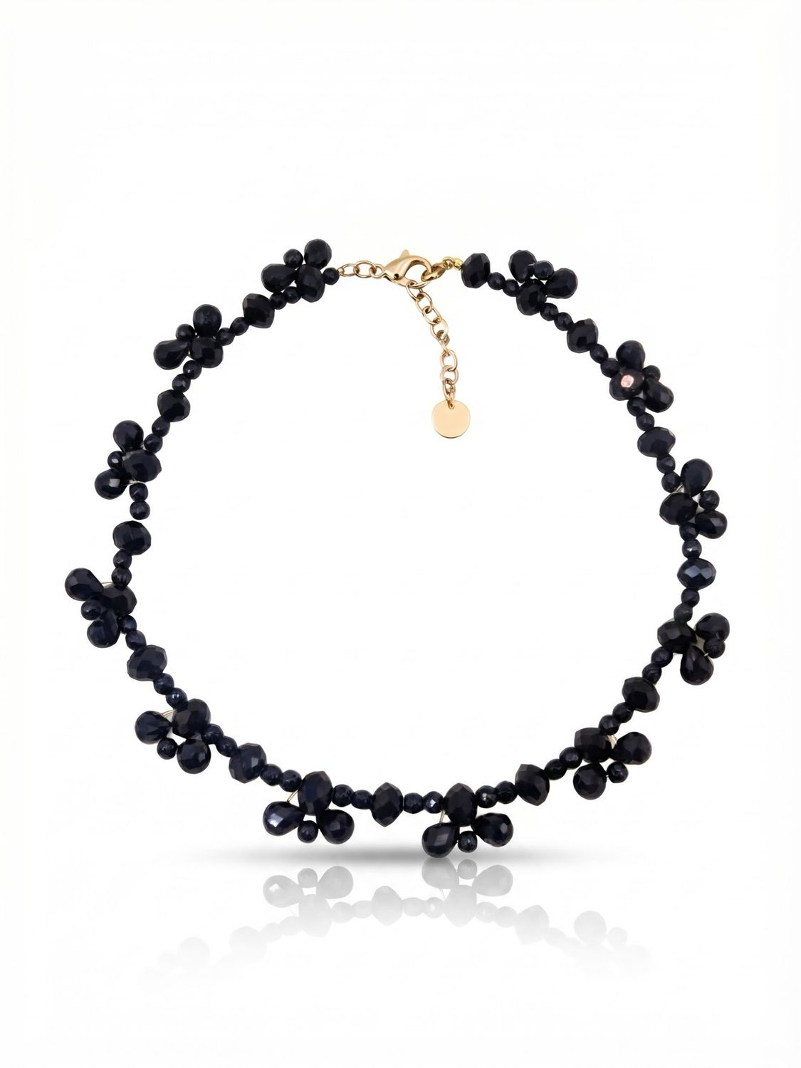 Choker Fairy bloom nero