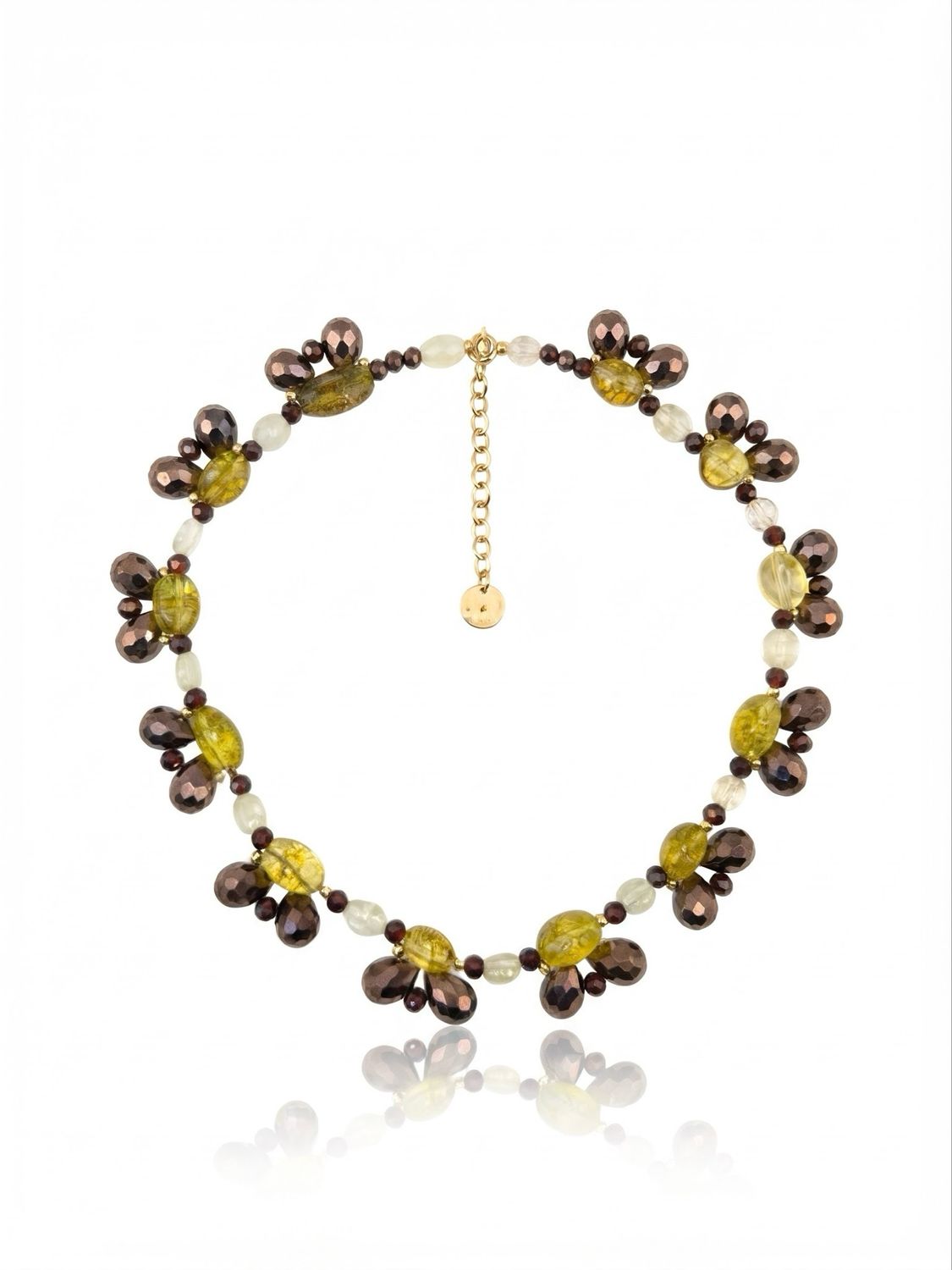 Choker Fairy bloom oliva