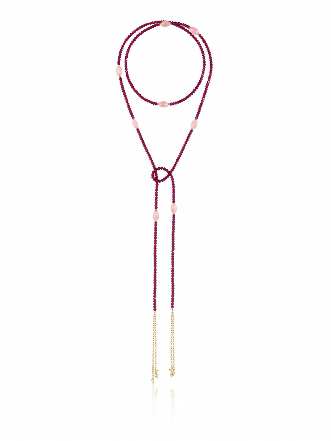 Collana scarfetta Raspberry