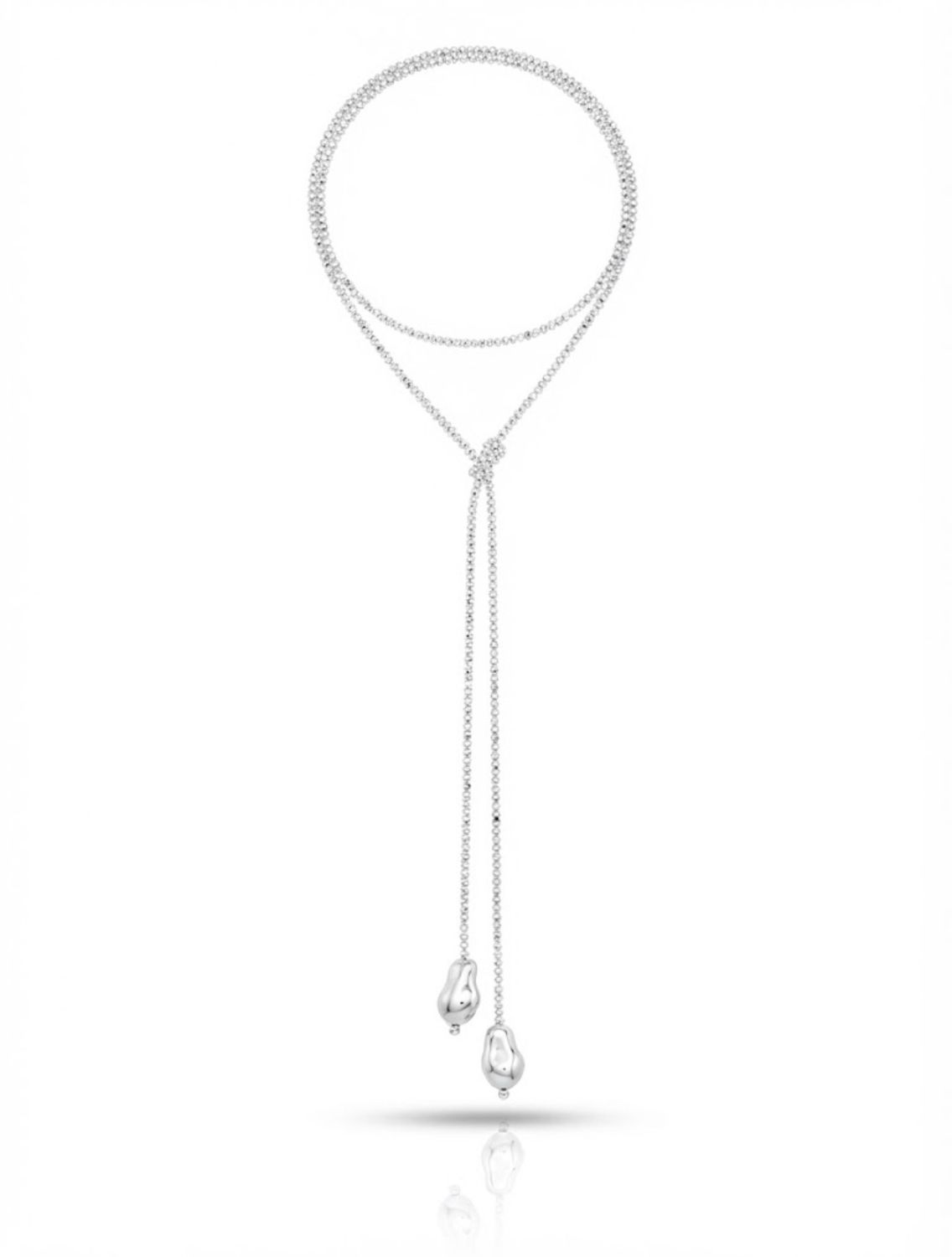 Collana scarfetta silver