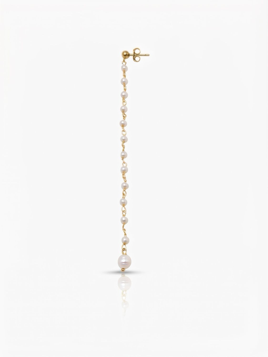 Orecchino Slim pearl