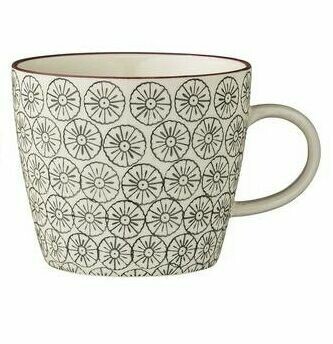 Tasse &quot;Karine&quot; (grau)