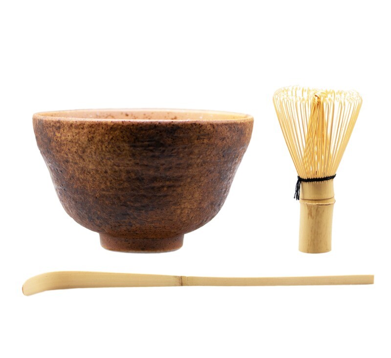 Matcha Set (Schale braun)