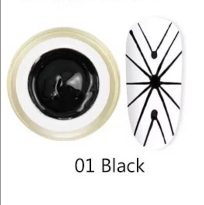 Spider Gel Schwarz