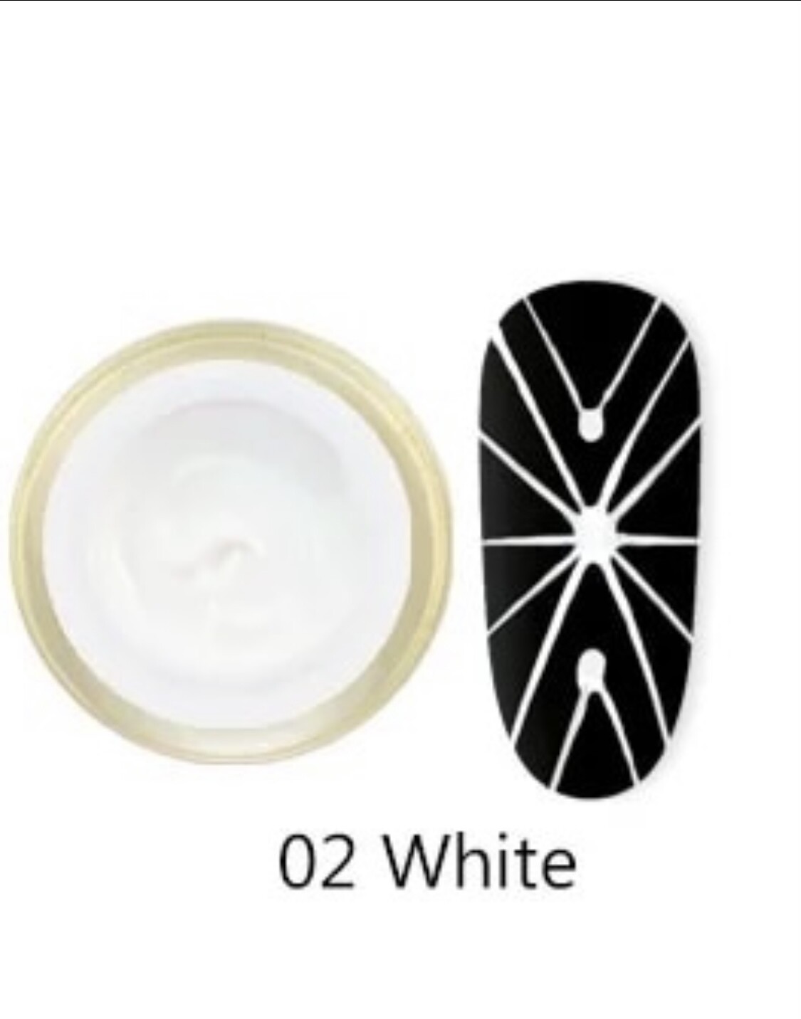 Spider Gel Weiss