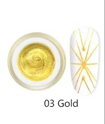 Spider Gel Gold