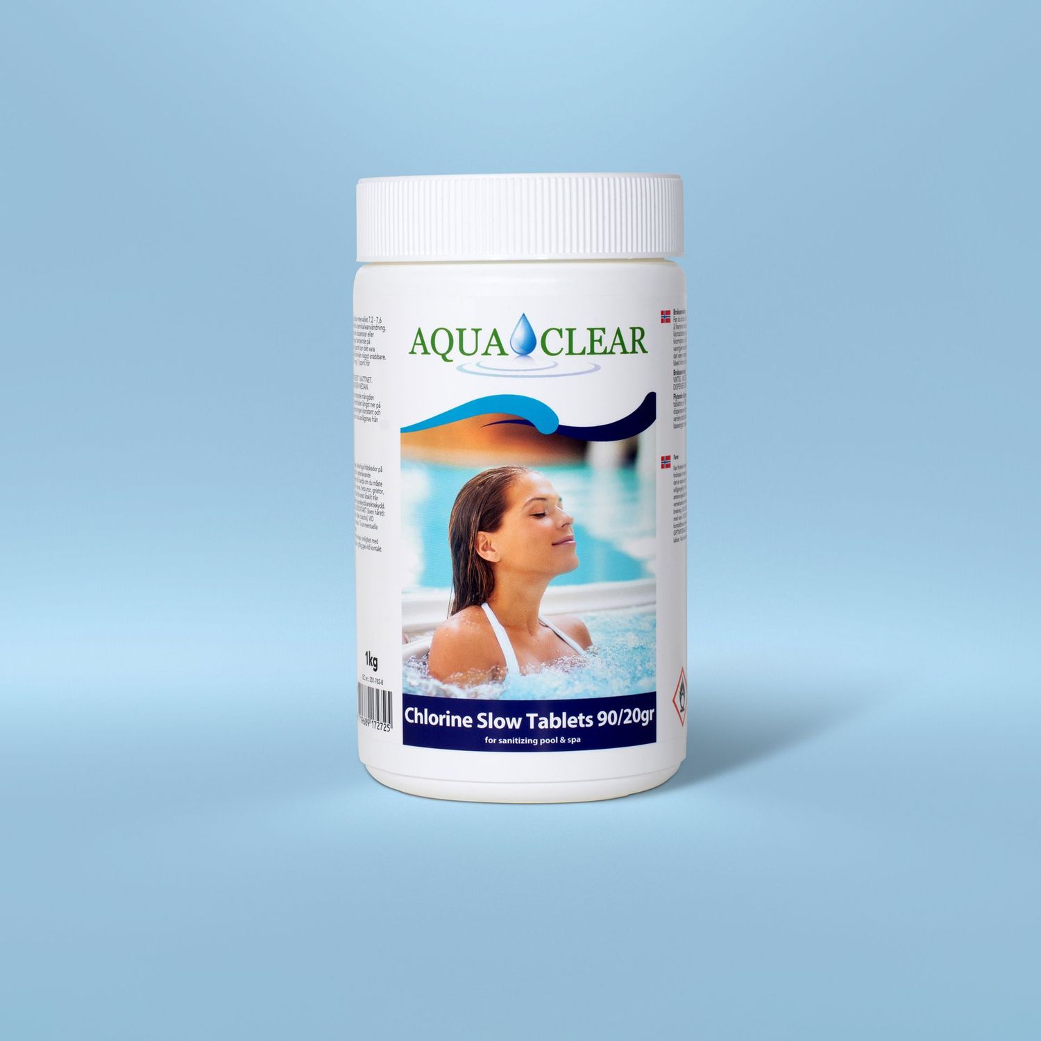 90/20 gr Chlorine tablets slow dissolving 5Kg