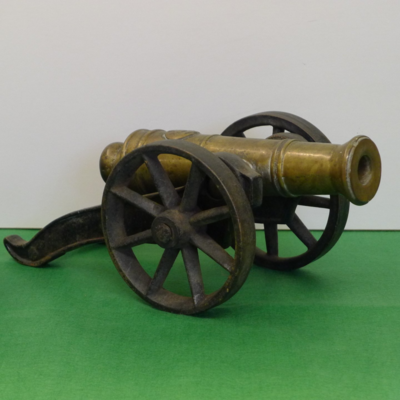 Antique Brass Cannon