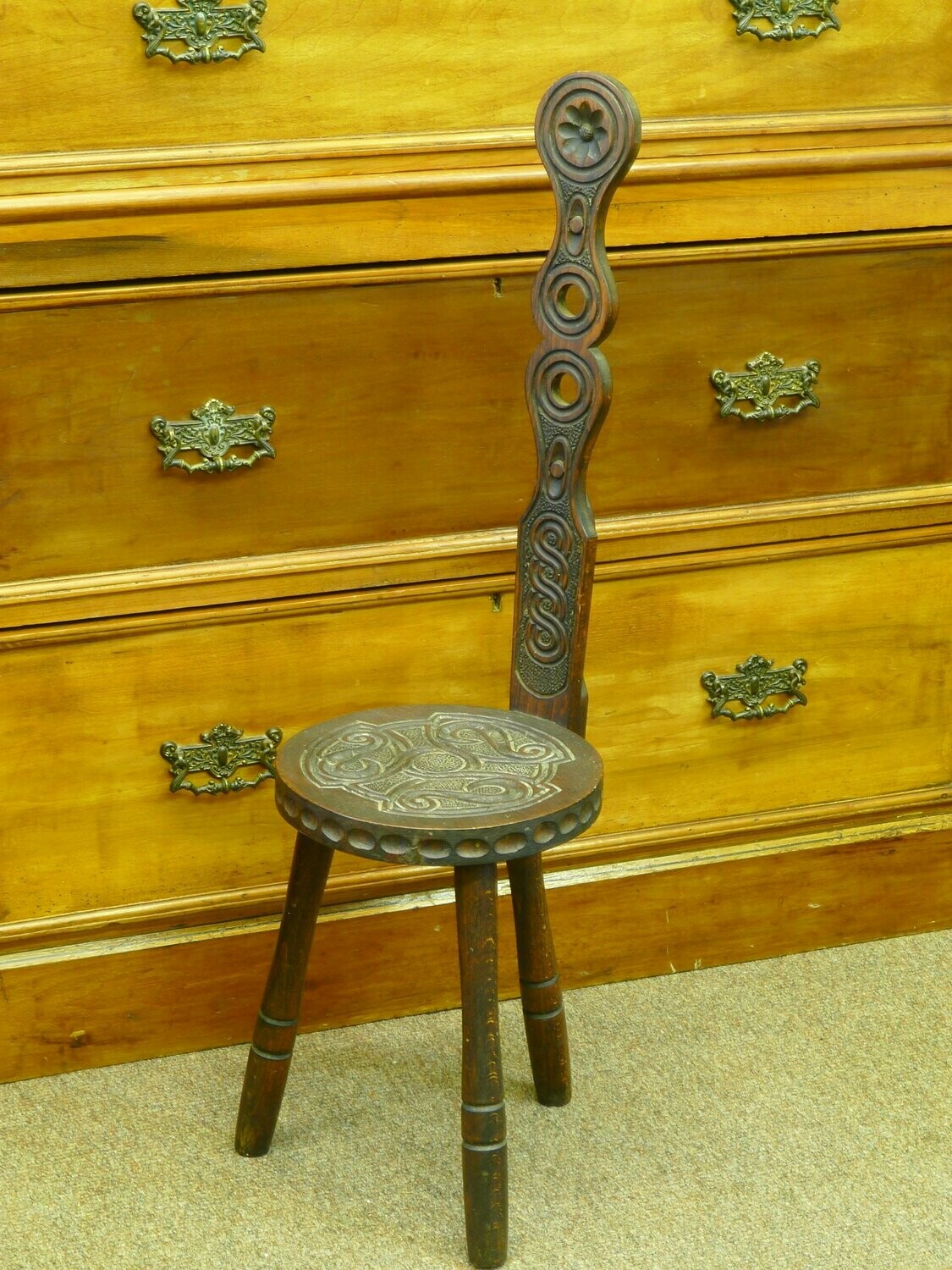 Vintage Arts and Craft Small Chair